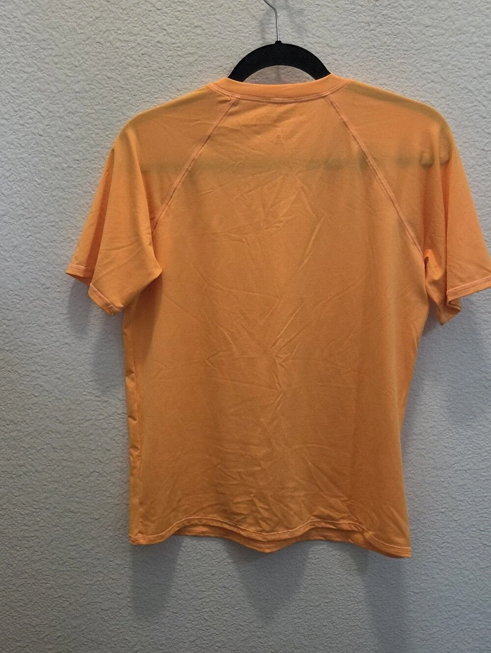 Bright Orange Short Sleeve Rashguard Swim Shirt Thereabouts Husky L 14/16